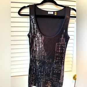 DKNY Sequin Tank Top